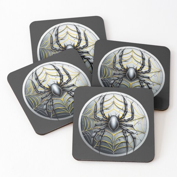 Item preview, Spooky Halloween Spider Web Art  designed and sold by TiloaiCreations.