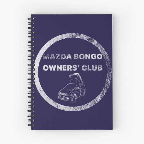 Item preview, Mazda Bongo Owners' Club White circle vintage design designed and sold by LocalOddball.