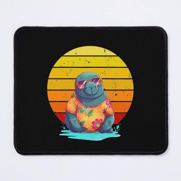 Item preview, manatee retro designed and sold by Teescount.