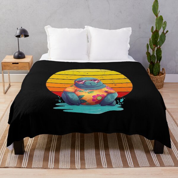 Item preview, manatee retro designed and sold by Teescount.