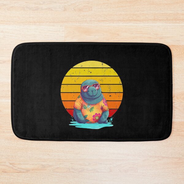 Item preview, manatee retro designed and sold by Teescount.