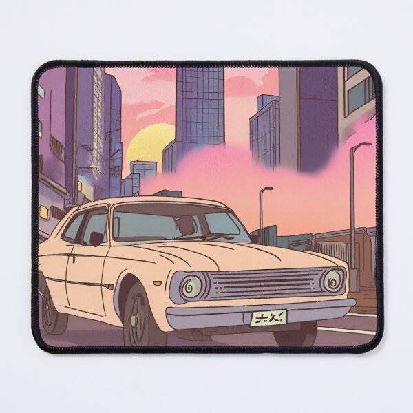 Item preview, japan's old car in sunset designed and sold by jo-heyme.