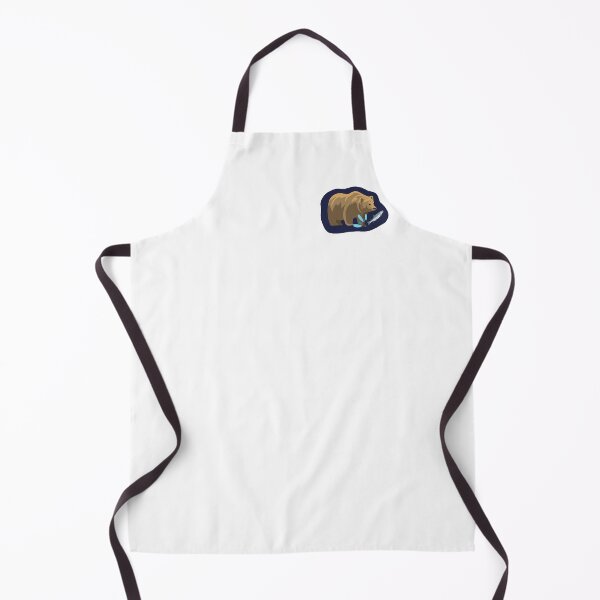 Item preview, Cute Bear Fishing Graphic for Fat Bear Contest designed and sold by Esme Campbell.