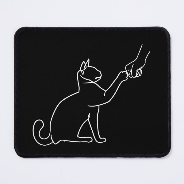 Item preview, Cat fist bump designed and sold by derKatzenmensch.