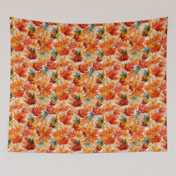 Item preview, Aquarelle Fall Leaves - 21 & 14 Blend designed and sold by JoanNinjaHen.