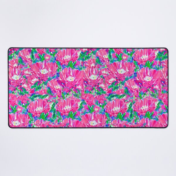 Item preview, Pink daisies field watercolor drawing designed and sold by SophieClimaArt.