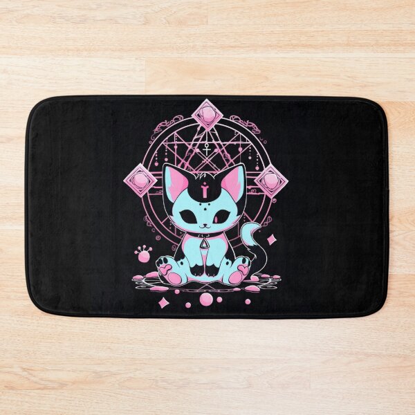 Item preview, cat of diamonds - pastel goth cute occult cat as a gothic t shirt design designed and sold by Productsbane.