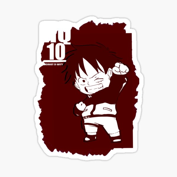 One Piece Luffy Gear 5 Sticker Sticker – Anime Town Creations