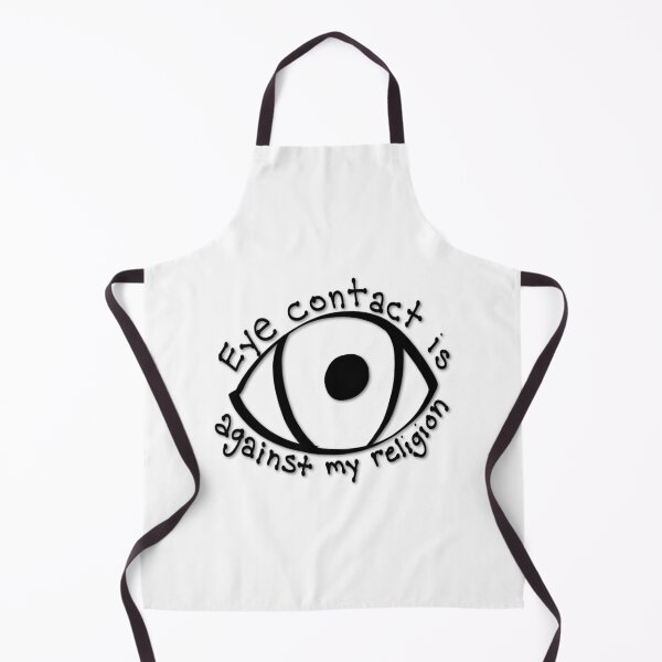 Item preview, Eye contact is against my religion designed and sold by AutisticAutismTeacher.
