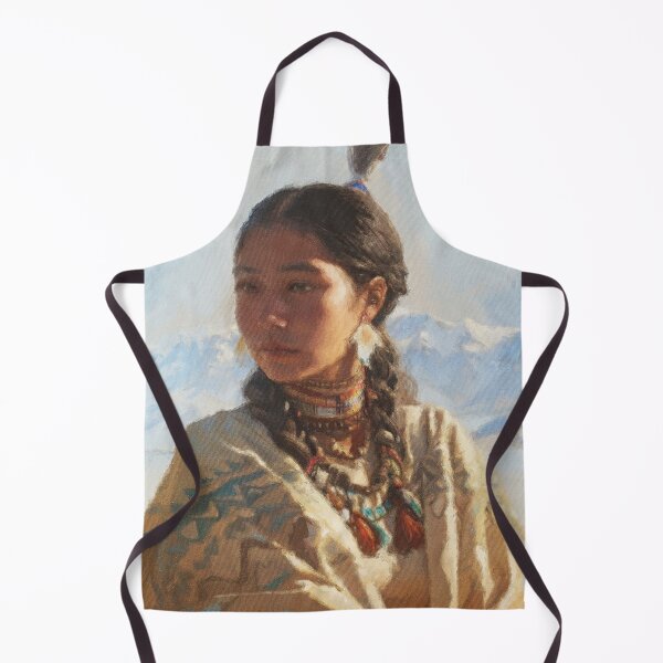 Item preview, Beautiful Native American Princess designed and sold by AUTHENTIC AMERICANA ARTS.