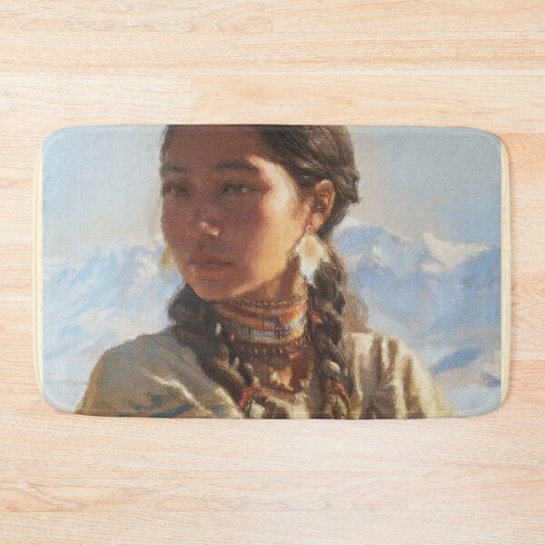 Item preview, Beautiful Native American Princess designed and sold by AUTHENTIC AMERICANA ARTS.