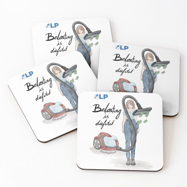 Item preview, Belasting is Diefstal designed and sold by Libertaire Partij.