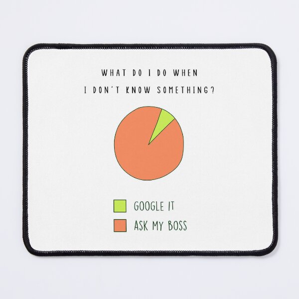 Item preview, Happy Boss’s Day Gift, Hilarious Boss Day Card / Ask My Boss designed and sold by Jesticker.