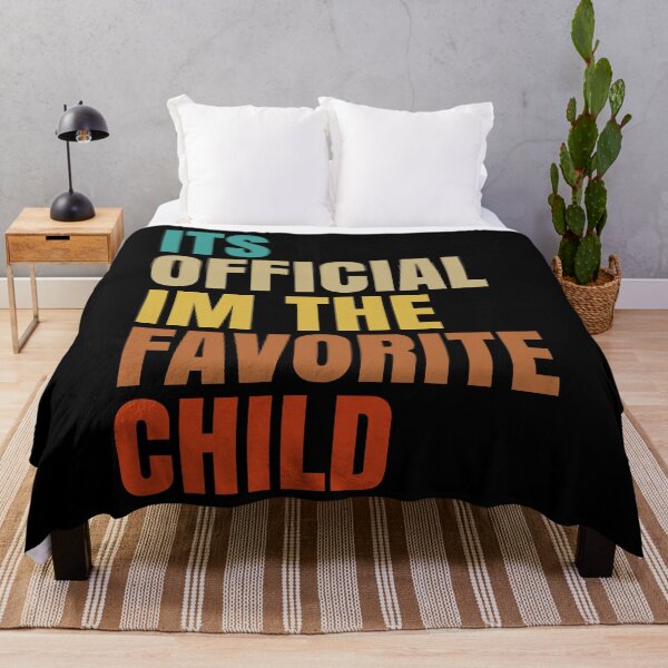 Item preview, It's Official I'm The Favorite Child Gift from Mother / Father designed and sold by MotivaChic.