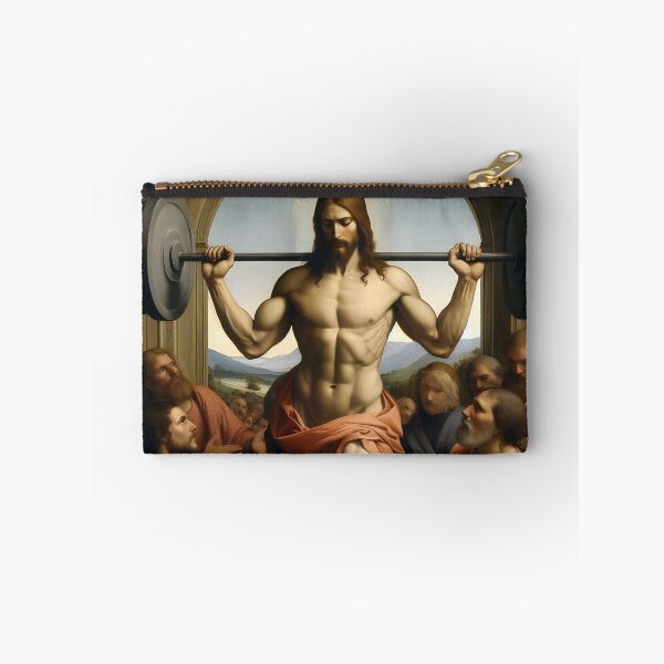 Item preview, Stripped But Unmatched Rock Lifter –Jesus, The Ultimate Deadlifter designed and sold by ignasirus.