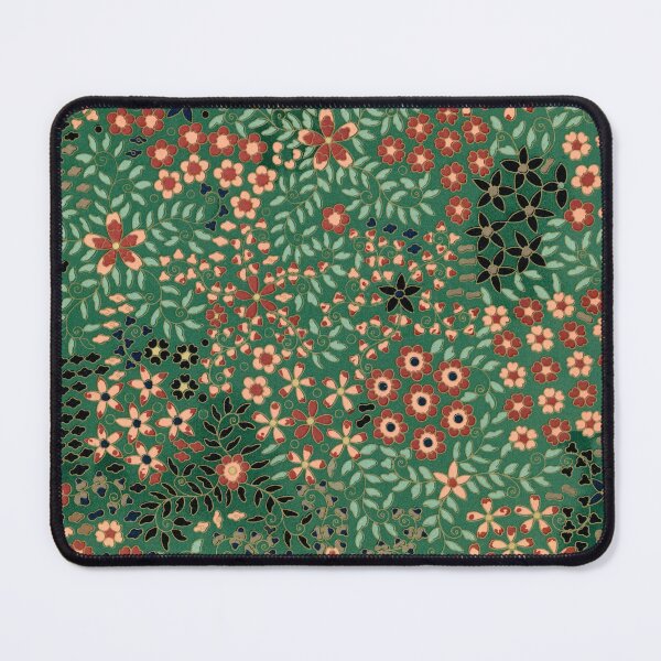 Item preview, Green Japanese flower background designed and sold by tony4urban.