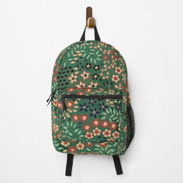 Item preview, Green Japanese flower background designed and sold by tony4urban.