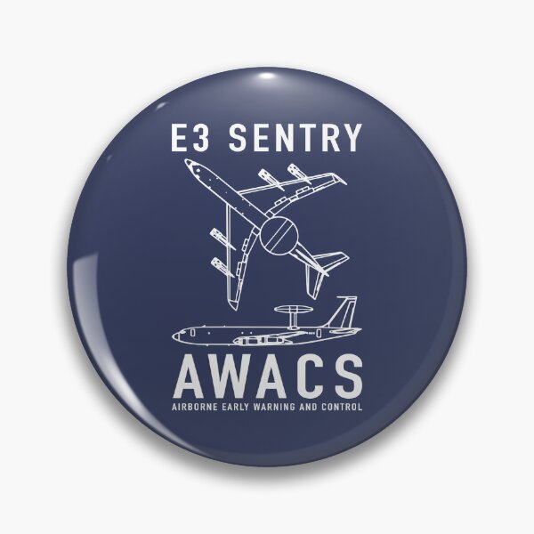 Item preview, E-3 Sentry AWACS Early Warning Aircraft Plane Blueprints designed and sold by MilitaryMart.