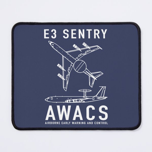 Item preview, E-3 Sentry AWACS Early Warning Aircraft Plane Blueprints designed and sold by MilitaryMart.