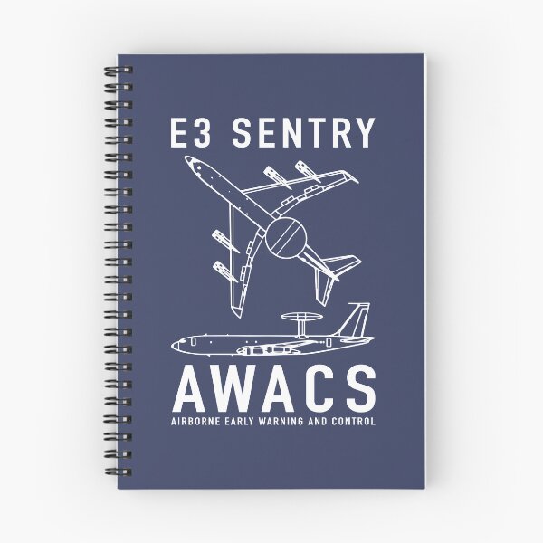 Item preview, E-3 Sentry AWACS Early Warning Aircraft Plane Blueprints designed and sold by MilitaryMart.