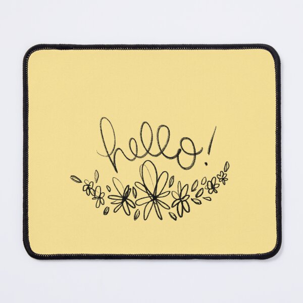 Item preview, Floral Hello Lettering designed and sold by Natalie Duncan.