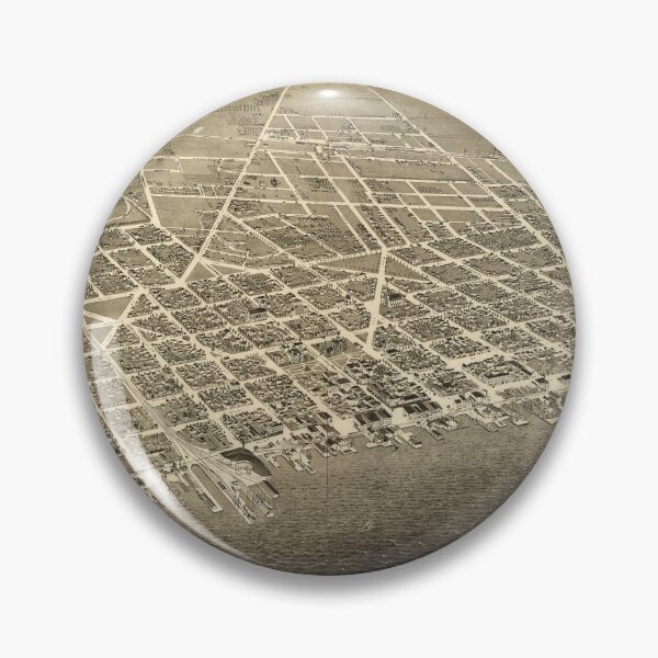Item preview, Sandusky, Ohio (1883) designed and sold by allhistory.