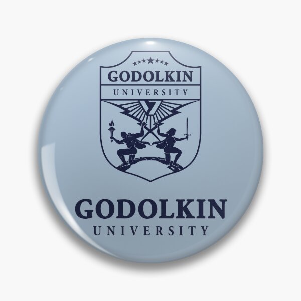Item preview, Godolkin University Logo dark blue designed and sold by Le-Freak.
