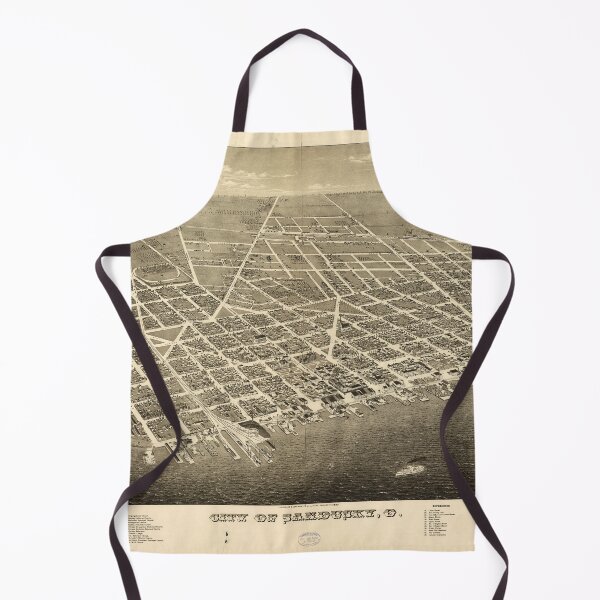 Item preview, Sandusky, Ohio (1883) designed and sold by allhistory.
