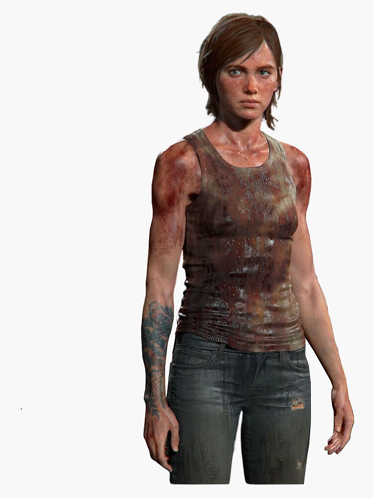 Ellie Williams Tattoo the Last of Us Weatherproof Vinyl 