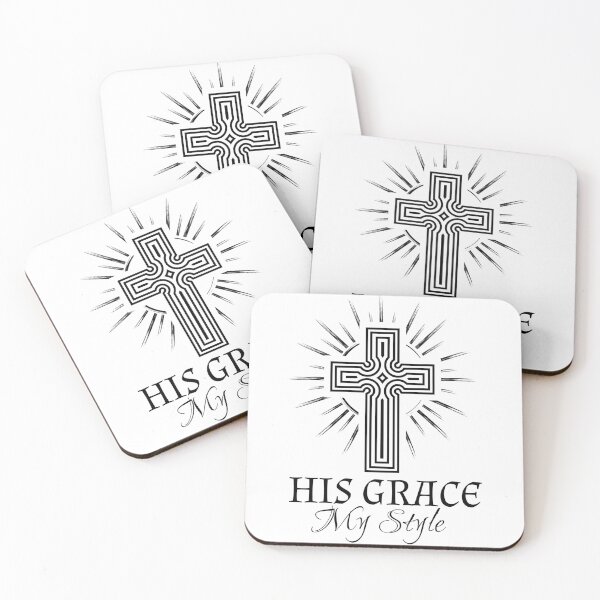 Item preview, Copy of Christian Illustration of a Cross with His Grace My Style designed and sold by Angela Cini.
