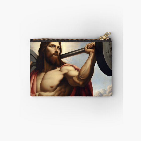 Item preview, The Renegade of Ripped Robustness –Jesus, The Ultimate Deadlifter designed and sold by ignasirus.