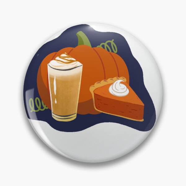 Item preview, No Text Fall Pumpkin Love Graphic with Pumpkin Spice Latte and Pumpkin Pie designed and sold by Esme Campbell.