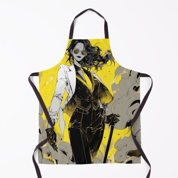 Item preview, nida - yellow anime adventure main character iconic graphic aesthetic design designed and sold by Productsbane.