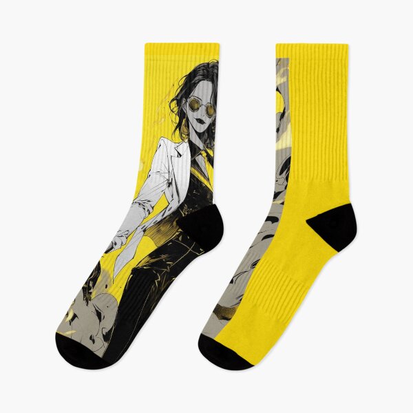 Item preview, nida - yellow anime adventure main character iconic graphic aesthetic design designed and sold by Productsbane.