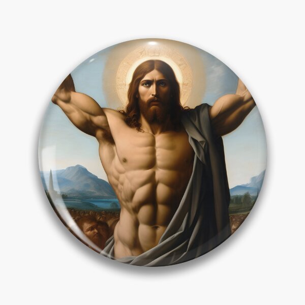 Item preview, Powerlifting Superstar–Jesus, The Ultimate Deadlifter, The Infallible Hide-and-Seek Master  designed and sold by ignasirus.