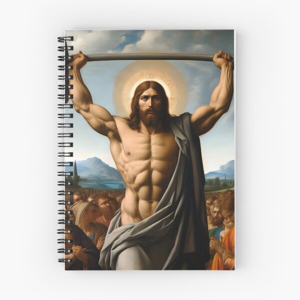 Item preview, Powerlifting Superstar–Jesus, The Ultimate Deadlifter, The Infallible Hide-and-Seek Master  designed and sold by ignasirus.