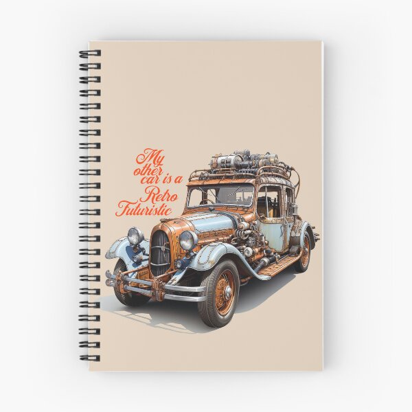 Item preview, 02 The Future of the Past: Art, Retrofuturistic Car Watercolors designed and sold by Ignacio Junquera.