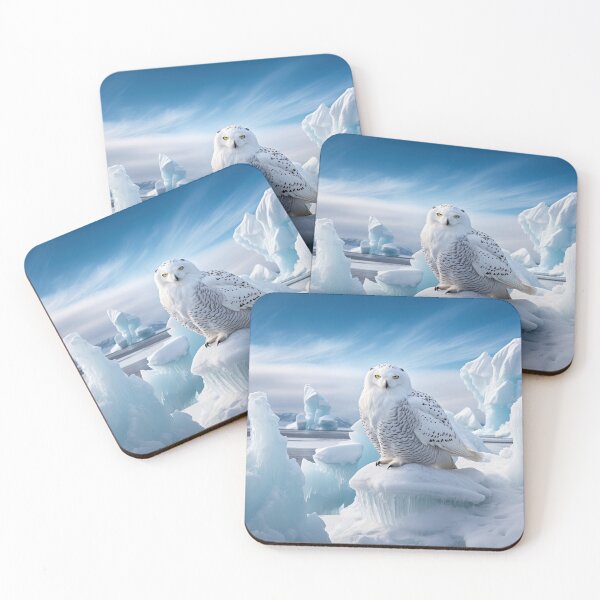 Item preview, Snowy on an iceberg  designed and sold by snowyowls.