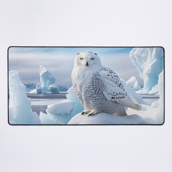 Item preview, Snowy on an iceberg designed and sold by snowyowls.