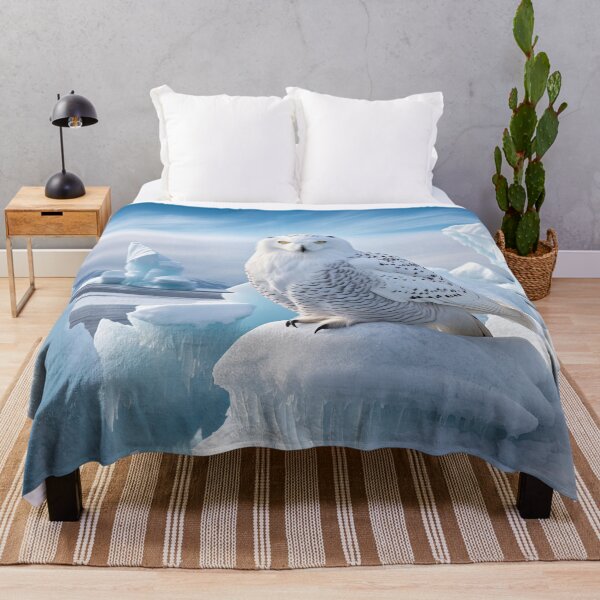 Item preview, Snowy on an iceberg designed and sold by snowyowls.