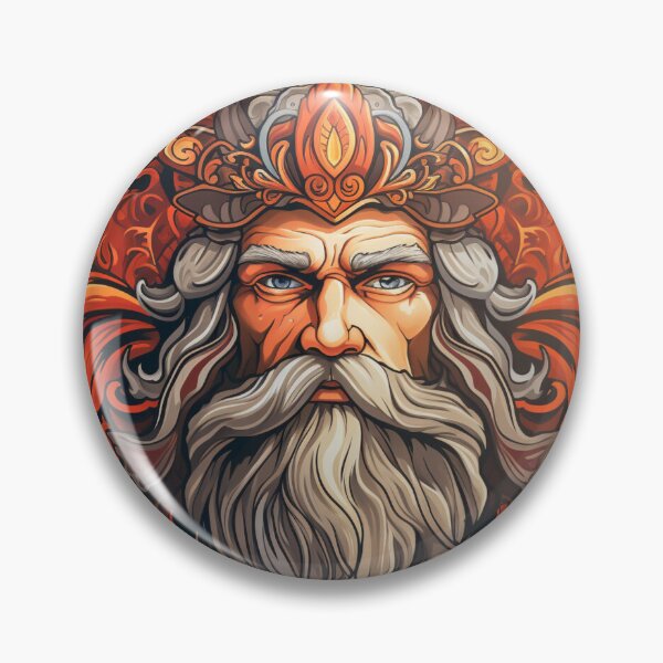 Item preview, Perun Slavic Deity God Sticker designed and sold by SisterlyCrafts.