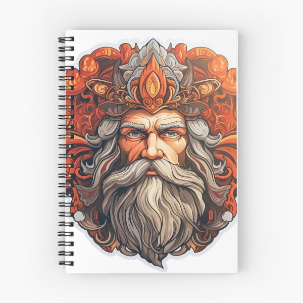 Item preview, Perun Slavic Deity God Sticker designed and sold by SisterlyCrafts.