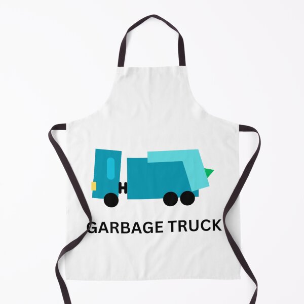 Item preview, garbage truck blue theme US text v3 designed and sold by fishpressink.