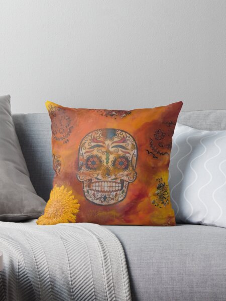 Shops Día de los muertos Day Of The Dead Halloween Calaveritas Pillows Dolls Boy/Girl