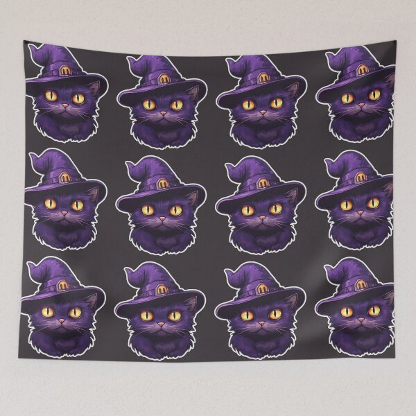 Item preview, Cute Halloween Black Cat designed and sold by Krys-Designs.