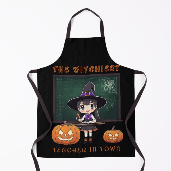Item preview, The Witchiest Teacher in Town - Halloween Anime Witch Teacher IV designed and sold by DevemDavam.
