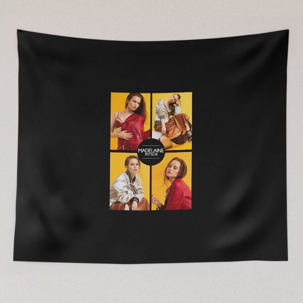 Item preview, Madeline Petsch Squares (Black Background) designed and sold by brenda-lee.