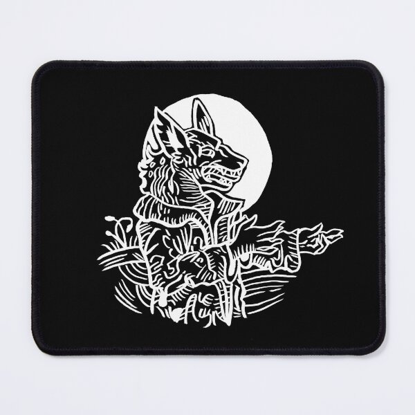 Artikelvorschau, umgekehrter Werwolf-Holzschnitt entworfen und verkauft von HiddenStash.