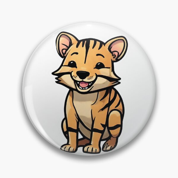 Item preview, Cute smile Thylacine designed and sold by MK1FashionHub.
