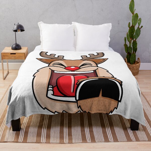 Item preview, The laughing reindeer pointing at you designed and sold by bubboboon.